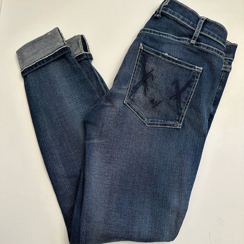 McGuire Skinny Ankle Jeans Women's 27 Blue Denim Mid Rise Stretch